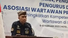 Ketua Umum Dewan Pimpinan Pusat Asosiasi Wartawan Profesional Indonesia (DPP AWPI) Hengki Ahmad Jazuli