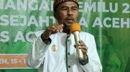 Ketua Umum Partai Adil Sejahtera (PAS) Aceh Tgk H.Bulqaini Tanjungan, S.Sos.I