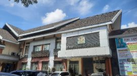 Dampak Depan Kantor Dinas Kesehatan Dinkes Aceh.(foto : Humas Dinkes Aceh).