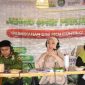 Penjabat Ketua TP- PKK Aceh, Ayu Marzuki, saat menjadi narasumber pada kegiatan talkshow 