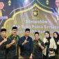 Ketua DPD Partai Ummat Kota Banda Aceh Sulaiman Yusuf melakukan foto bersama dengan sejumlah tamu dan undangan pada kegiatan silaturrahim dan buka puasa bersama Senin (10/4/2023) di sekretariat Kantor DPD Partai Ummat Kota Banda Aceh