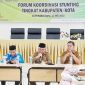 Kegiatan forum koordinasi stunting tingkat Kabupaten yang berlangsung di aula Bappeda Abdya, Selasa (23/5/2023)