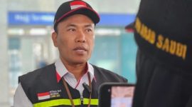 Kepala Daerah Kerja (Daker) Bandara Petugas Penyelenggara Ibadah Haji (PPIH) Arab Saudi, Haryanto. (Foto: Kemenag RI).