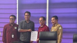 DKP Aceh dan KKP RI teken kontrak pembangunan PPS Kutaraja Rabu (4/10/2023)