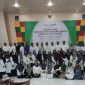 Peserta ASN prapensiun kota Banda Aceh hadir mengikuti sosialisasi Sosialisasi Hak dan Kewajiban Serta Wirausaha Pintar bersama Bank Aceh, BPKSDM Kota Banda Aceh, dan PT Taspen Aceh, di Asrama Haji, Banda Aceh, Rabu (18/10/2023).