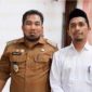 Pj Bupati Aceh Besar Muhammad Iswanto SSTP MM bersama Kepala Dinas Pemberdayaan Gampong (DPMG) Aceh Besar, Carbaini, SAg