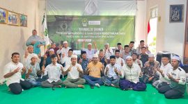 Para peserta pelatihan Training of Trainer Partai Adil Sejahtera (PAS) Aceh melakukan foto bersama dengan jajaran pengurus MPP PAS Aceh dan tim Bappilu usai penyelenggaraan kegiatan di Aula kantor Majelis Pimpinan Pusat PAS Aceh Selasa (23/1/2024).