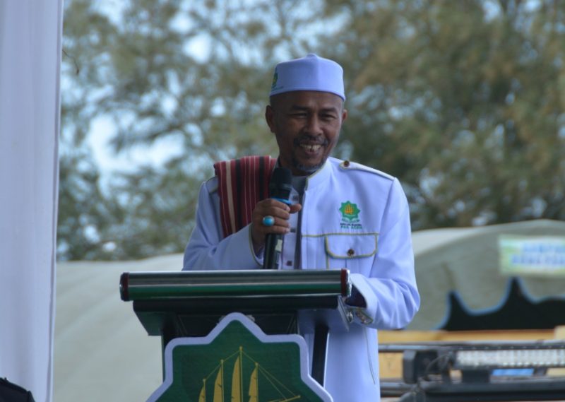 Ketua Umum MPP Partai Adil Sejahtera (PAS) Aceh Tgk H.Tu Bulqaini Tanjongan