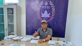 Wasekum Asprov PSSI Aceh yang juga Ketua Panitia Seleksi Pemain PON Aceh 2024 Irwansyah, SE