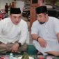 Pj Bupati Aceh Besar Muhammad Iswanto dengan Kapolres Aceh Besar AKBP Dhani Catra Nugraha pada acara Safari Ramadhan di Masjid Baiturrahmah Gampong Jantho Baru Foto MC Aceh Besar.