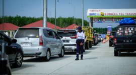 Sebanyak 2,1 juta kendaraan melintas di jalan Tol Trans Sumatera lancar selama periode arus mudik dan balik Lebaran 2024