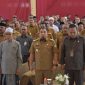 Penjabat Bupati Aceh Besar Muhammad Iswanto, S.SSTP, MM membuka musyawarah perencanaan pembangunanan (Musrembang) Rencana Kerja Pemerintah Daerah (RKPD) Aceh Besar 2025 di Aula SMK Al-Mubarkeya Selasa (23/4/2024) Foto : MC Aceh Besar