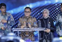 Menteri Pendayagunaan Aparatur Negara dan Reformasi Birokrasi (PAN-RB) Abdullah Azwar Anas saat melakukan konferensi pers mengenai pengadaan ASN tahun 2024 di Jakarta Jumat (3/5/2024).