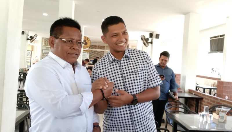 Bakal Calon Walikota Banda Aceh H.Aminullah Usman dan bakal calon Wakil Walikota Banda Aceh Afdhal Khalilullah