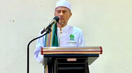 Ketua Umum Majelis Pimpinan Pusat (MPP) Partai Adil Sejahtera (PAS) Aceh Tgk H.Tu Bulqaini Tanjongan