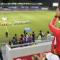 Pj Gubernur Aceh Dr.H. Safrizal ZA M.Si, menyaksikan Pertandingan sepak bola Aceh vs Banten pada Pekan Olahraga Nasional (PON) XXI Aceh-Sumut di Stadion H. Dimurtala Lampineung Banda Aceh, partai laga tersebut dimenangkan Aceh dengan skor 3-2 Rabu (4/9/2024).