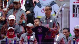 Presiden Joko Widodo saat membuka Pekan Olahraga Nasional (PON) XXI Aceh-Sumut Senin (9/9/2024) di Stadion Harapan Bangsa (SHB) Banda Aceh