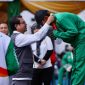 Plh Sekda Aceh Azwardi Menyaksikan final cabor panjat tebing dan memberikan Hadiah/medali kepada pemenang di lokasi stadion Harapan Bangsa, Rabu sore, (11/9/2024)