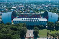 Stadion Harapan Bangsa (SHB) Banda Aceh direkam dari udara. foto/ig persiraja