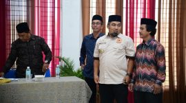 Pj Bupati Aceh Besar Muhammad Iswanto, S.STP, MM meninjau pelaksanaan seleksi tahap II kafilah MTQ Aceh Besar di Dekranasda Gani Kecamatan Ingin Jaya Aceh Besar Sabtu (18/1/2025) Foto : MC Aceh Besar