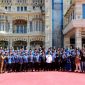 Bupati Aceh Besar terpilih Muharram Idris usai pertemuan di Aula Kantor Bupati melakukan foto bersama di Kota Jantho Senin (20/1/2025) Foto: Dok. Prokopim Aceh Besar