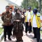 Walikota Banda Aceh Illiza Sa’aduddin Djamal dan Wakil Walikota Afdhal Khalilullah meninjau bendung karet dan WTP PDAM Tirta Daroy di Lambaro, Aceh Besar, Kamis (13/2/2025). Foto : Prokopim Pemko Banda Aceh.