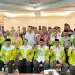 Pengurus, panitia, dan peserta Muswil IV MES Aceh melakukan foto bersama di Illona Hotel, Aceh Besar, sekaligus menggelar buka puasa, bersama jajaran pengurus. Sabtu (22/3/2025). Foto : Dok MES Aceh