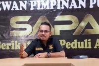 Ketua Serikat Aksi Peduli Aceh (SAPA) Fauzan Adami