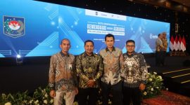 Kepala Badan Pengelola Keuangan Aceh, Reza Saputra, S.STP, M.Si menghadiri penandatanganan Nota Kesepahaman (MoU) mengenai pelaksanaan Surat Perintah Pencairan Dana (SP2D) secara online melalui aplikasi Sistem Informasi Pemerintahan Daerah (SIPD) yang diselenggarakan Kementerian Dalam Negeri Republik Indonesia bersama Asosiasi Bank Pembangunan Daerah (ASBANDA), di aula Birawa Assembly Hotel, Jakarta Pusat
