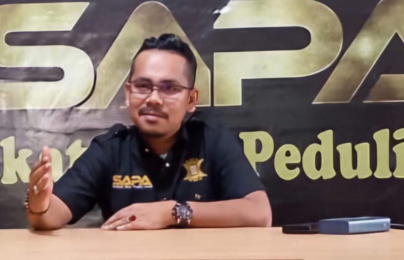 Ketua Serikat Aksi Peduli Aceh (SAPA) Fauzan Adami