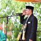 Wakil Bupati Aceh Besar Drs Syukri A Jalil Inspektur Apel Tahunan Pekan Perkenalan Khutbatul 'Arsy Pondok Pesantren Modern Al-Falah Abu Lam U, di Gampong Lam U Kemukiman Lamjampok, Kecamatan Ingin Jaya, Aceh Besar, Sabtu (09/08/2025)