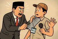 Ilustrasi Wartawan Sedang Mendapat Ancaman. (Foto/PWI Sabang)