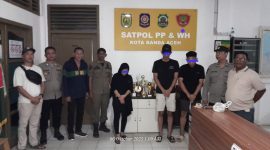 Bhabinkamtibmas,Babinsa,Ketua Karang Taruna Gampong Mulia,Ulee Jurong,Ketua KBN Gampong Mulia,WH/Satpol PP 