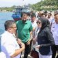 Gubernur Aceh, Muzakir Manaf, mendampingi Chief Executive Officer (CEO) Blackstone Malaysia, Datin Seri Vie Shantie Khan, yang berkunjung ke Kota Sabang, Rabu (5/11/2025).