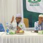 Keterangan : Ketua Umum Partai Adil Sejahtera (PAS) Aceh Tgk H Bulqaini Tanjongan, S.Sos.I (Tengah) saat memberi materi pendidikan politik dan kaderisasi di Kabupaten Aceh Tamiang Rabu (5/11/2025). Foto : Husni Kamal