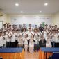 Peserta Pelatihan Pengelola Objek Wisata Kabupaten Aceh Singkil selama tiga hari di Island Hotel, Kabupaten Aceh Singkil melakukan foto bersama. Selasa, (25/11/2025). Foto : Disbudpar Aceh