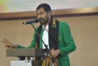 Gubernur Aceh Muzakir Manaf menyampaikan rencana pemusatan keberangkatan jemaah haji dan umrah di Aceh, Rabu, (5/11/2025) di Banda Aceh Foto: (Humas Aceh)