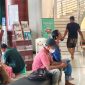 Keterangan : layanan operasional di kantor Bank Aceh Syariah cabang kuala simpang pasca bencana banjir