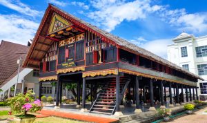 Banda,Aceh,,August,10,,2020.,Aceh,Traditional,House,Building,In