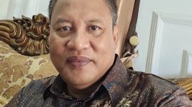 Ketua Asosiasi Wartawan Profesional Indonesia (AWPI) Sumatera Selatan, Ponco Darmono