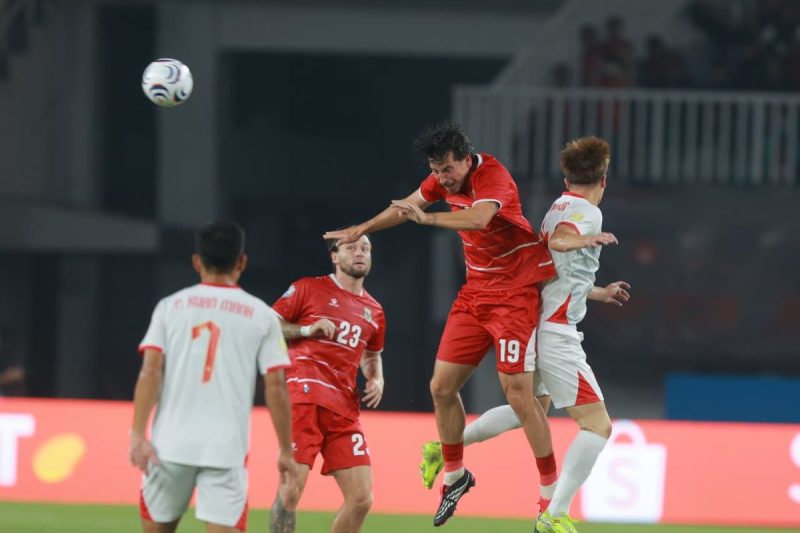 Thom Haye di Laga Timnas Indonesia Vs Vietnam di ASEAN Championship 2026 di Stadion Pakansari, Cibinong, Senin (3/8/2026).(KOMPAS.com/ANTONIUS ADITYA MAHENDRA)