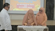 Plt. Sekda Aceh, Taufik, ST, M.Si, menghadiri acara serah terima jabatan Ketua Dharma Wanita Persatuan (DWP) Aceh, yang berlangsung di Aula Kantor DWP Aceh, Rabu (9/9/2026).