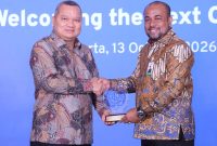 Dirut Bank Aceh Fadhil Ilyas menerima apresiasi dari International Labour Organization (ILO) atas kemitraan dan kontribusinya dalam Proyek Promise II Impact periode 2023–2026.