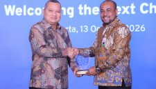 Dirut Bank Aceh Fadhil Ilyas menerima apresiasi dari International Labour Organization (ILO) atas kemitraan dan kontribusinya dalam Proyek Promise II Impact periode 2023–2026.