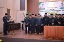 Bupati Aceh Besar H Muharram Idris (Syech Muharram) melantik kepengurusan MAA Kabupaten Aceh Besar periode 2026-2031 di Aula Balai Guru dan Tenaga Kependidikan (BGTK) Lubok Sukon, Kecamatan Ingin Jaya, Aceh Besar, Senin (5/10/2026). Foto : Prokopim Pemkab Aceh Besar