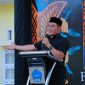 Bupati Aceh Besar H. Muharram Idris membuka Festival Piasan Aceh Rayeuk 2026 di halaman Kantor Camat Peukan Bada, Senin (12/10/2026). Foto : Media Center Aceh Besar.